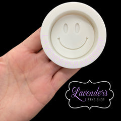 GROOVY Round Smiley Face