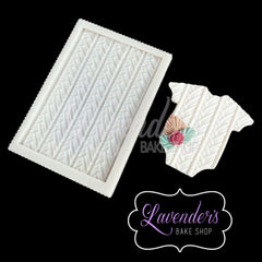 Large Knitted Impression Mat