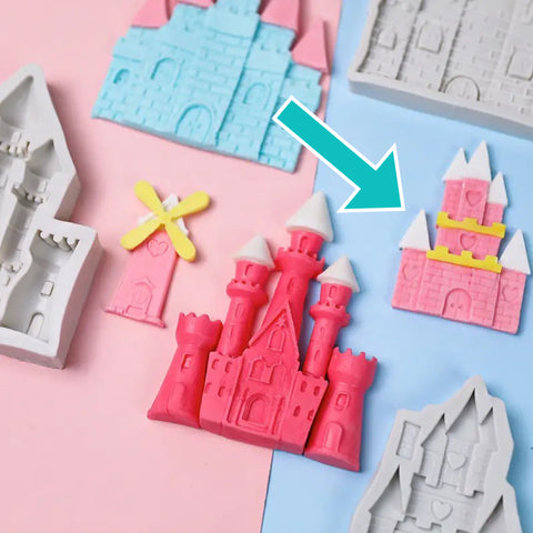 Large Castle With Hearts