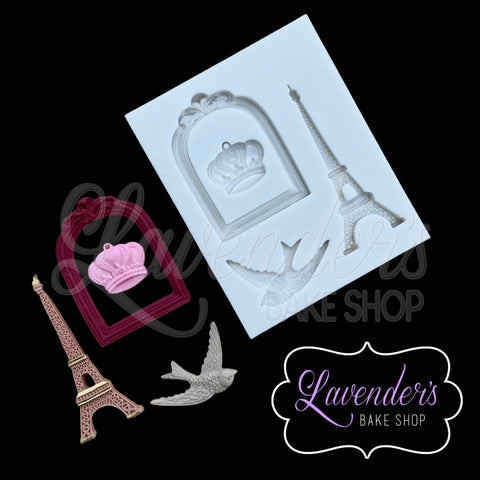Eiffel Tower W/ Frame